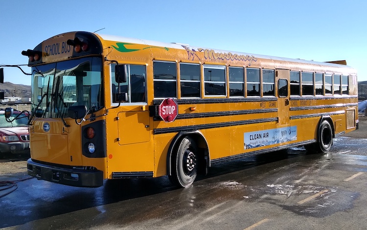How this small Colorado mountain town got an electric school bus