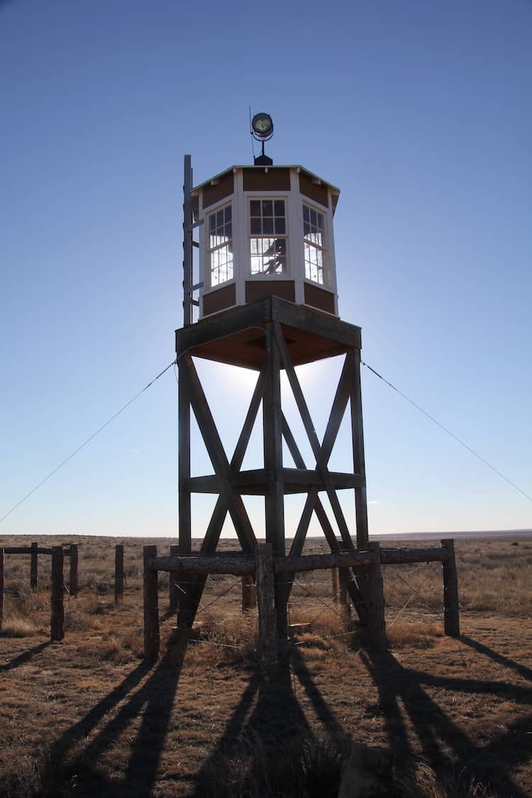 Amache guard tower