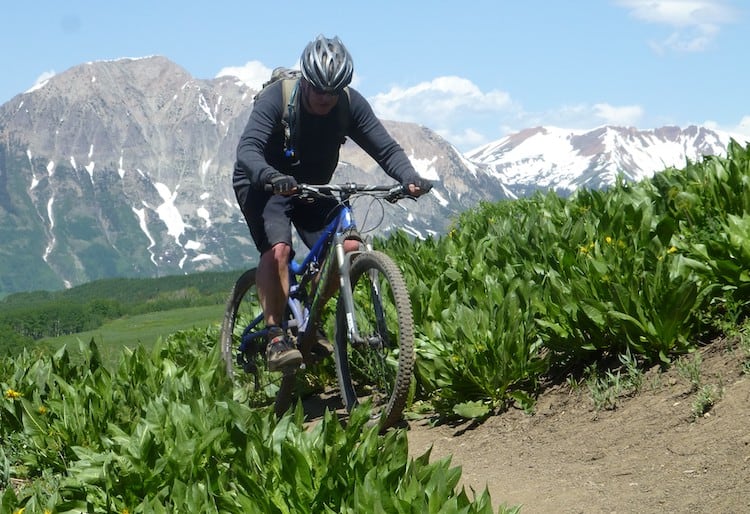 Ian Billick mountain biking