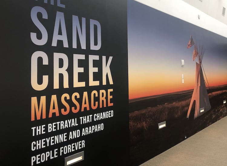 History Colorado exhibit, Sand Creek Massacre