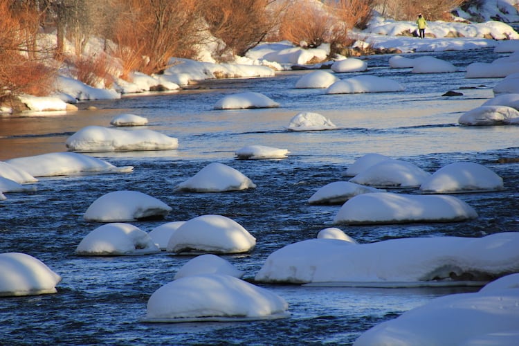 Yampa River, Steamboat Springs, March 2020
