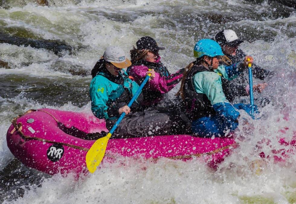 Whitewater, cold and fast, in Colorado’s rivers