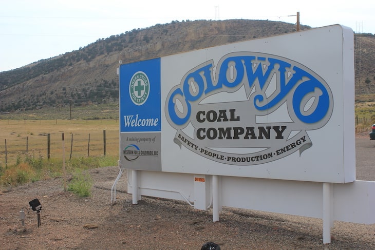 ColoWyo Coal Co. sign