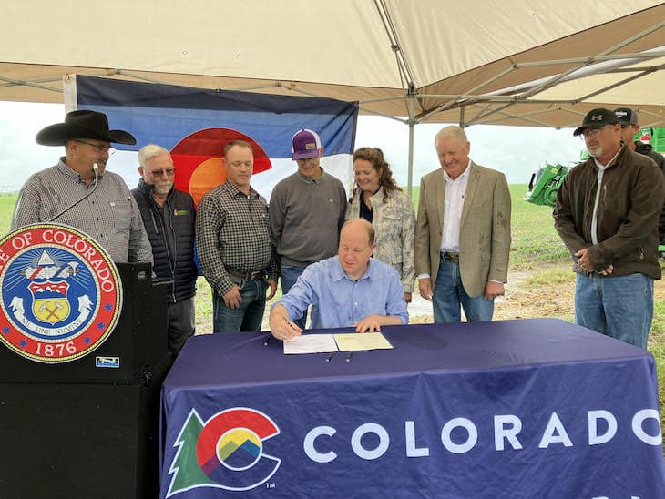 Polis signs Republican River bill in May 2023