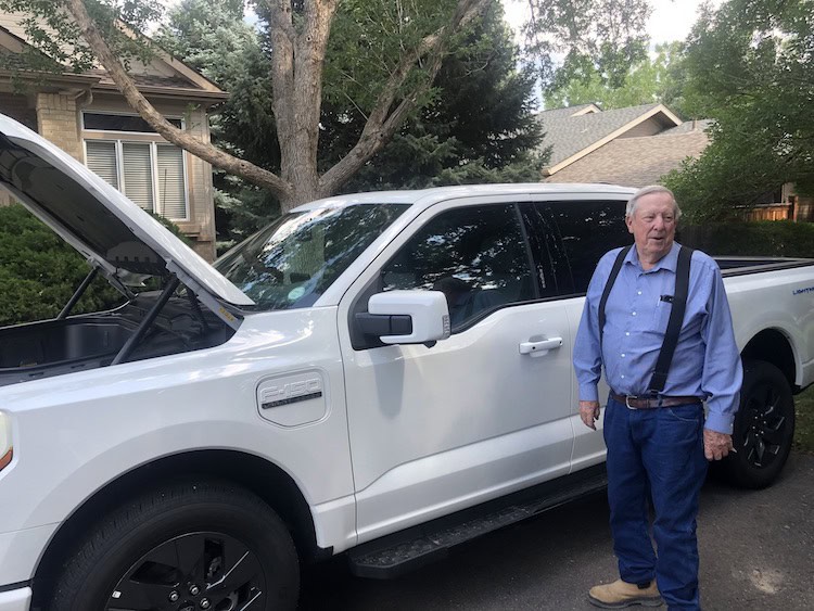 John Stulp and electric pickup