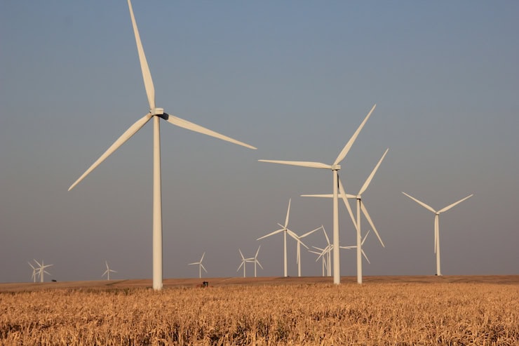 wind turbines in Lincoln County, Colorado